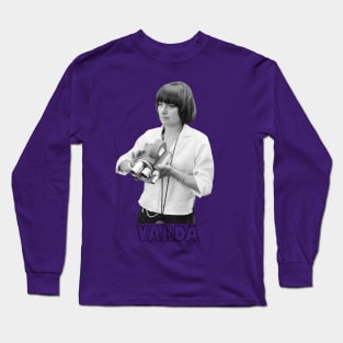 A young Agnes Varda Long Sleeve T-Shirt